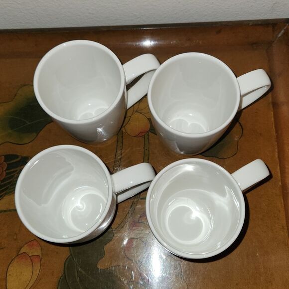 Steelite Simplicity White Quench 16 oz. Mug Set of 4 2013 - Picture 2 of 5